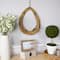 15.5" Unlit Natural Grapevine & Twig Oval Spring Wreath With Moss